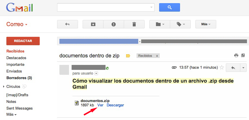 envia facilmente archivos comprimidos por gmail